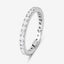 1.00 Carat Lab Grown Diamond 14K White Gold Engagement Ring