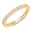 1.00 Carat Lab Grown Diamond 14K Yellow Gold Engagement Ring