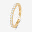 1.00 Carat Lab Grown Diamond 14K Yellow Gold Engagement Ring