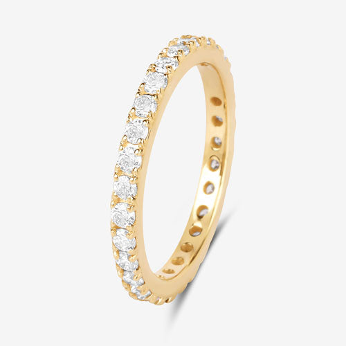 1.00 Carat Lab Grown Diamond 14K Yellow Gold Engagement Ring