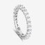 Anillo de Compromiso de Diamante Creado en Laboratorio de 1.50 Quilates en Oro Blanco de 14K