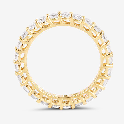 1.50 Carat Lab Grown Diamond 14K Yellow Gold Engagement Ring