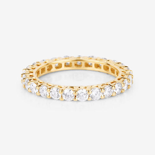 1.50 Carat Lab Grown Diamond 14K Yellow Gold Engagement Ring