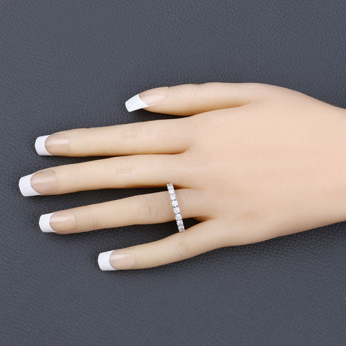 2.00 Carat Lab Grown Diamond 14K White Gold Engagement Ring