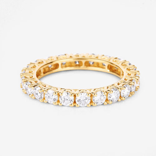 2.00 Carat Lab Grown Diamond 14K Yellow Gold Engagement Ring