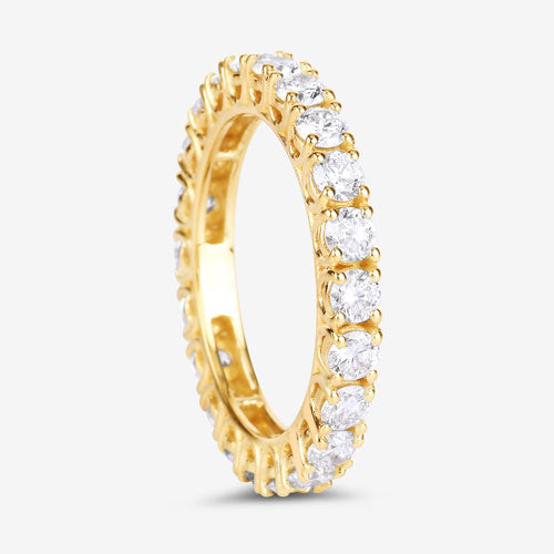 2.00 Carat Lab Grown Diamond 14K Yellow Gold Engagement Ring