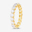 Anillo de Compromiso de Diamante Creado en Laboratorio de 3.00 Quilates en Oro Amarillo de 14K