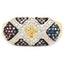 Bague Cluster Multi Diamants Plaquée Or Jaune 14K