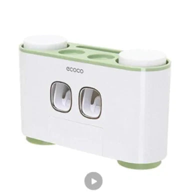 Soporte para Cepillos de Dientes y Vaso Multiusos