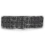 Anillo de Compromiso de Diamante Negro Genuino de 0.35 Quilates en Plata de Ley