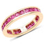 Bague de fiançailles en rubis véritable de 1,95 carat en or jaune 14K
