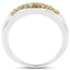0.22 Carat Genuine Yellow Diamond Sterling Silver Engagement Ring