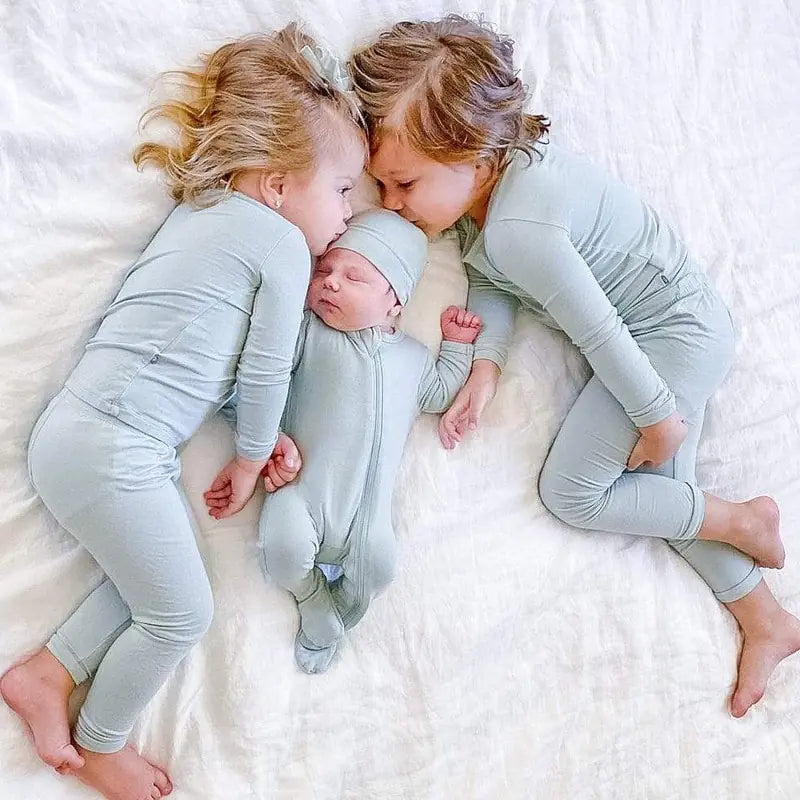 Conjunto de Pijamas para Niños de Fibra de Bambú