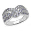Bague de fiançailles en argent sterling avec tanzanite véritable de 1,26 carat
