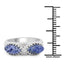 2.28 Carat Genuine Lapis Lazuli Sterling Silver Ring