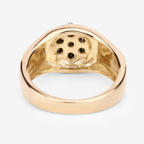 Bague de fiançailles en argent sterling avec diamant noir véritable de 0,91 carat