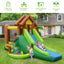 Casa Inflable de Jungle para Niños con Ventilador