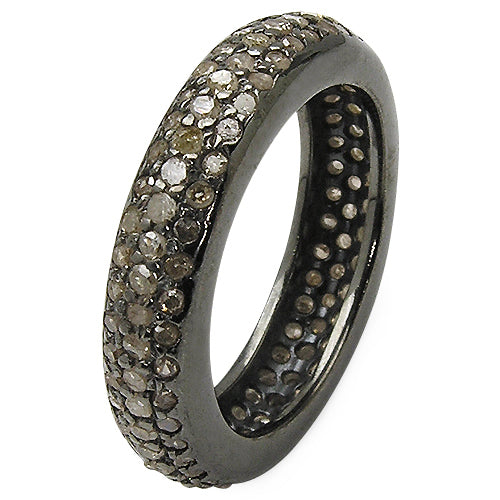 Anillo de Compromiso de Diamante TLB de 1.13 Quilates en Plata Esterlina .925