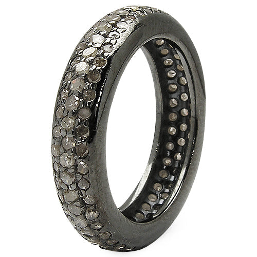 Anillo de Compromiso de Diamante TLB de 1.13 Quilates en Plata Esterlina .925