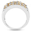 3.08 Carat Genuine Citrine Sterling Silver Engagement Ring