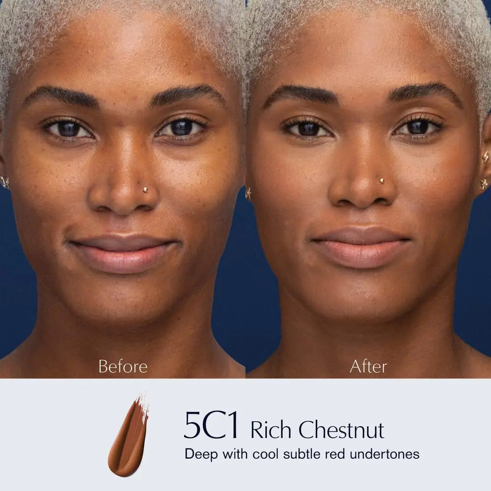 Fond de teint mat longue tenue Estée Lauder Double Wear 5C1 Rich Chestnut