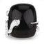 21.04 Carat Black Onyx & White Topaz Sterling Silver Ring