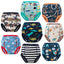MooMoo Baby Paquete de 8 Pantalones de Entrenamiento de Algodón para Niños Pequeños 2T-9T