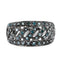 0.60 Carat Genuine Blue Diamond Sterling Silver Ring