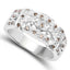 0.32 Carat Genuine Champagne Diamond Sterling Silver Ring