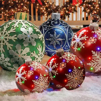 Globos de Decoración Navideña para Celebraciones al Aire Libre