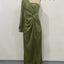 Women's Cinched Waist Slim-Fit Evening Dress