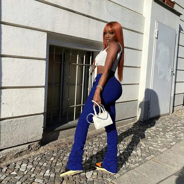 Stacked Pants for Women - Premium Fitness Leggings