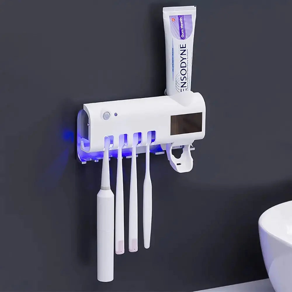 Support de brosse à dents élégant pour salles de bains organisées