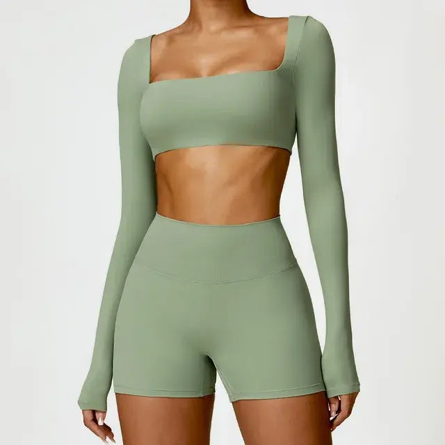 Conjunto de Yoga para Mujeres de 2 Piezas Premium