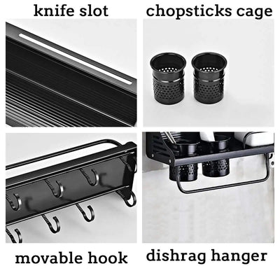 Premium Kitchen Spice Hanging Shelf