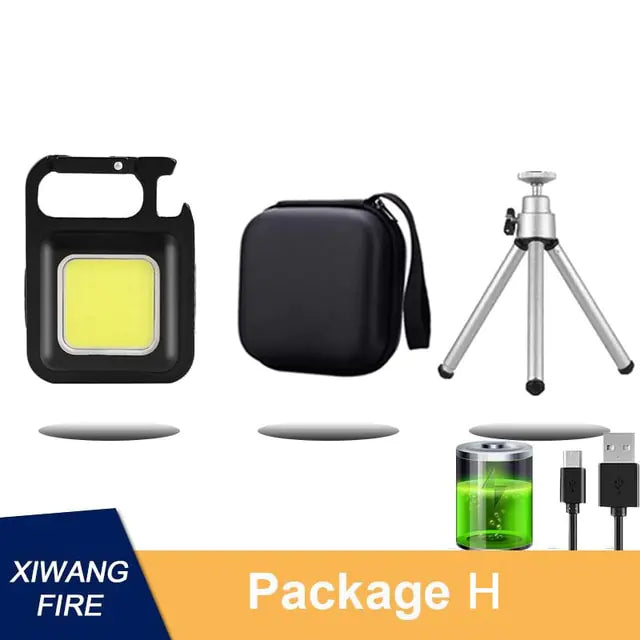Multifunction Portable USB Rechargeable Pocket Work Light