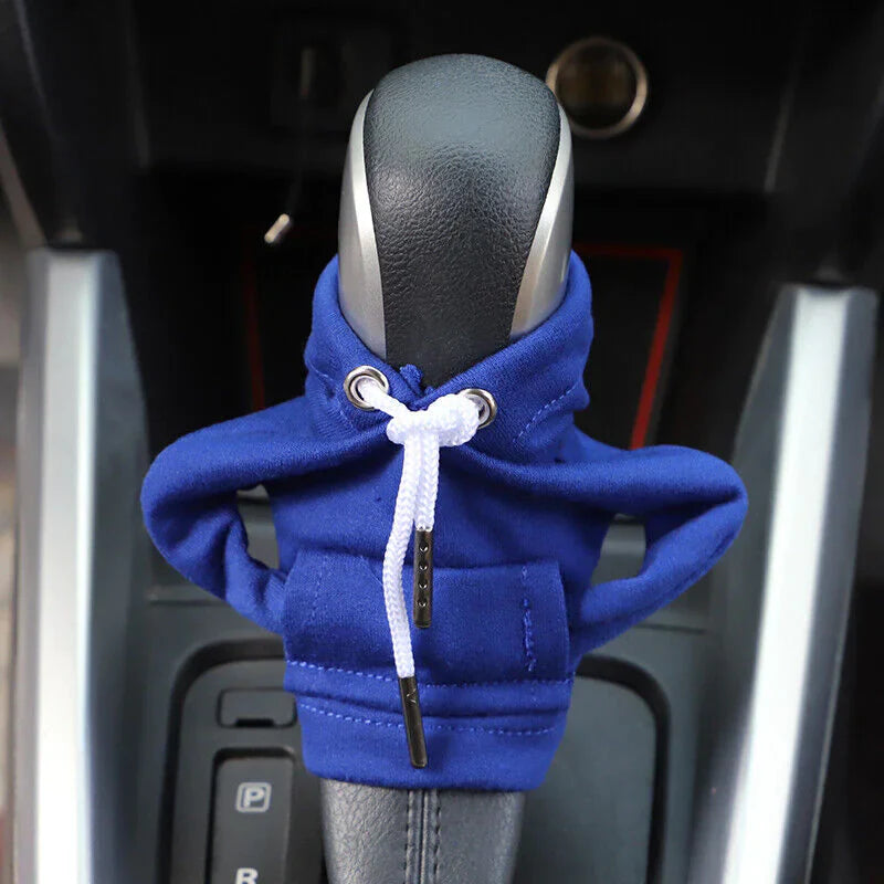 Housse de levier de vitesses Mini Hoodie pour l'intérieur de la voiture