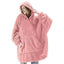 Sudadera con manta de felpa extragrande