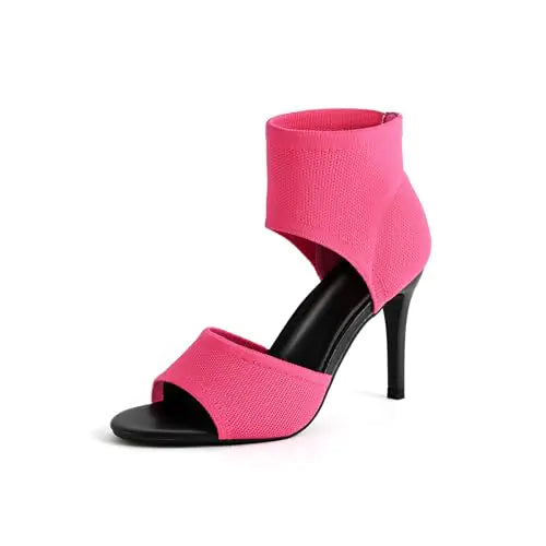 SICARE Talons Ouverts - Sandales à Talons Aiguilles Élégantes de 3 Pouces pour Femmes