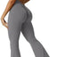 Mono de tirantes acampanado para mujer para fitness y yoga