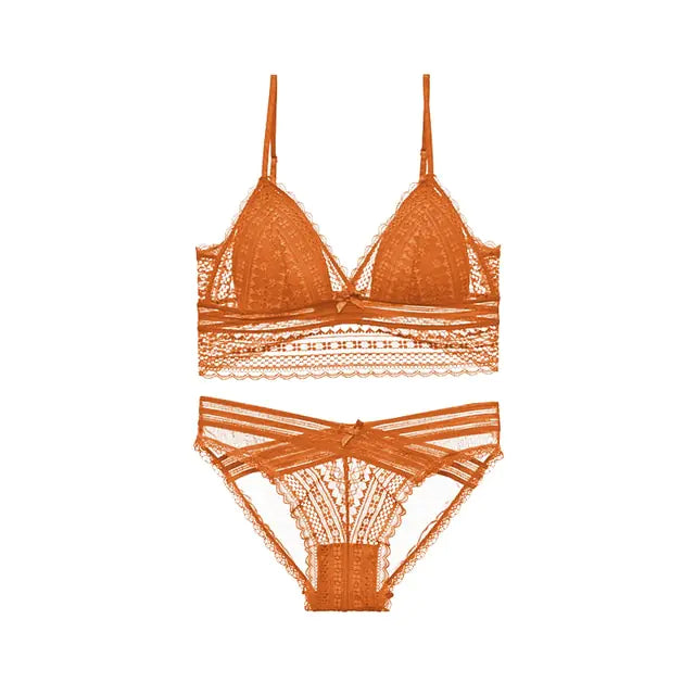 Ensemble de lingerie en dentelle française TERMEZY