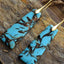 Geometrical Shape Imperial Jasper Dangle Earrings