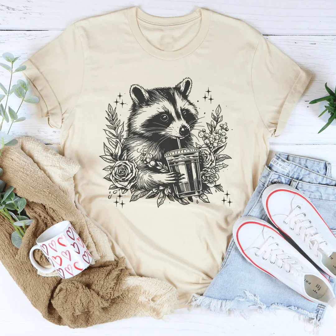 Camiseta Racoon - Camiseta Divertida y Cómoda