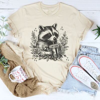 Racoon Tee - Playful and Comfortable T-Shirt
