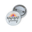 Radiant Volatility Pinback Button