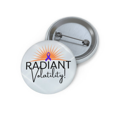 Botón de Pinback de Volatilidad Radiante