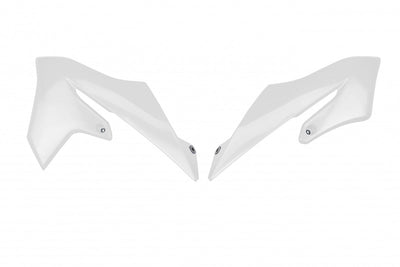 Premium White Radiator Covers for Yamaha YZ 65 (2019-2025) - Korvel