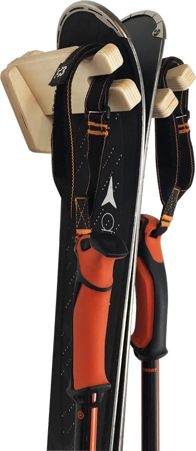 THE JIB Ski Wall Rack - Premium Storage Solution