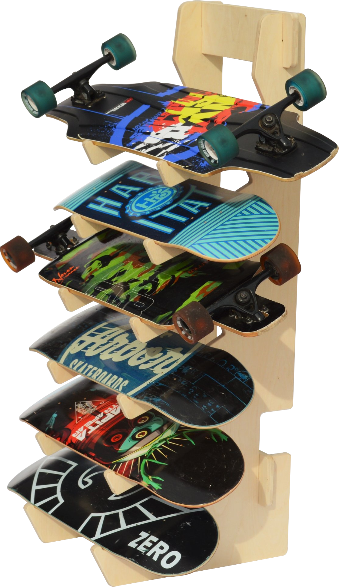 Ultimate Skateboard Display Rack for Home & Events - Korvel
