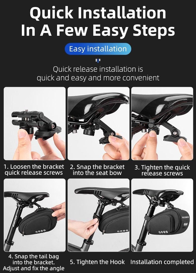 Bolsa de Bicicleta Impermeable Premium - Diseño a Prueba de Golpes y Reflectante